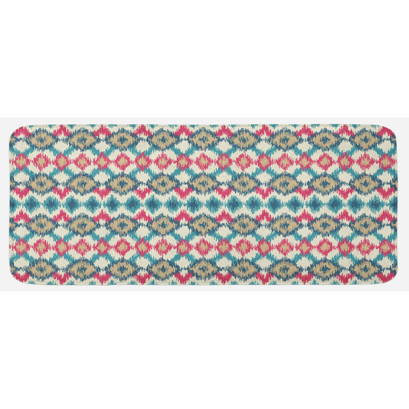 Rustic Polyester Kitchen Mat