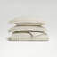 Flannel Stripe Duvet Cover Set-2000723313-2000723312