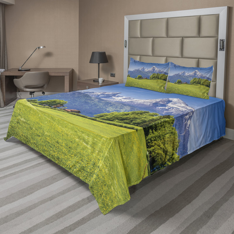 Microfiber Sheet Set, Full Sheet Set + Fitted Sheet + 2 Pillowcases