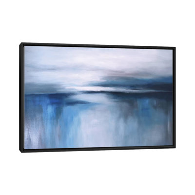 Abstrait paysage marin XXIV par Radiana Christova - Giclée sur toile tendue avec châssis
