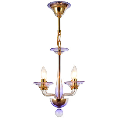 Lustre style bougie à 4 lumières Stella