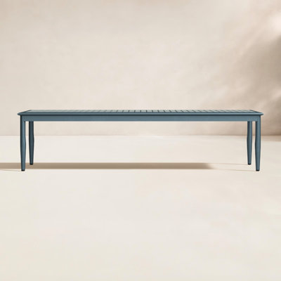 Limetta 72" Composite/Aluminum Backless Dining Bench
