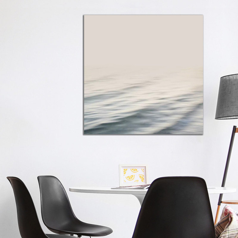 Silent Waterscape by Lena Weisbek - Wrapped Canvas Painting, 93.98 cm H x 93.98 cm W x 3.175 cm D