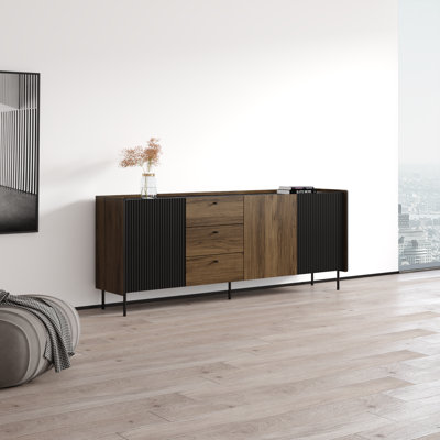 Pabon 78.7" Wide 3 Drawer Sideboard by Trent Austin Design