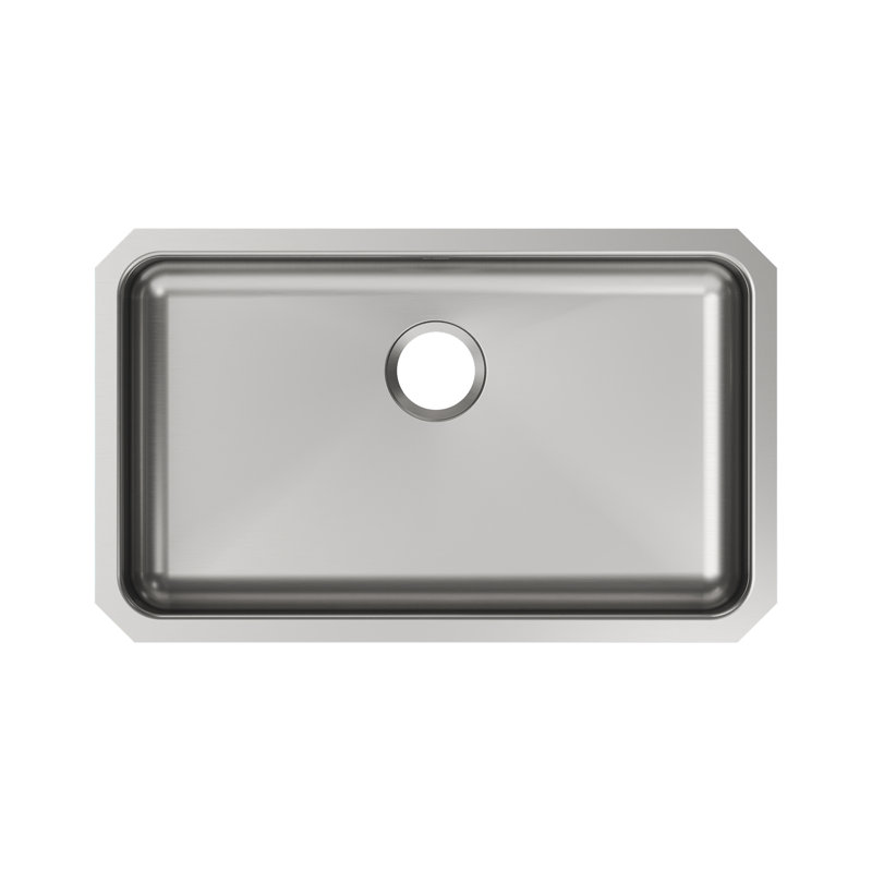 Lustertone 30.5" L x 18.5" W Undermount Kitchen Sink