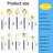 65 pieces of stainless steel tableware, suitable for 12 people, equipped with a 5-piece hostess set