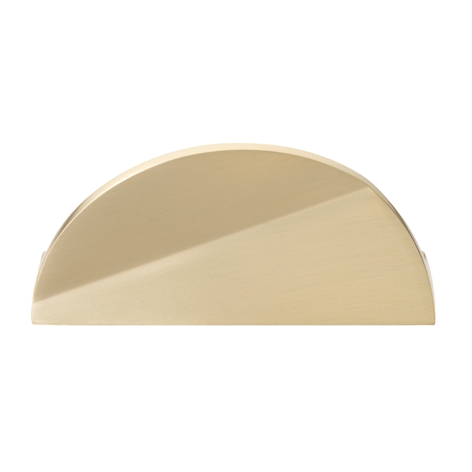 Giana Collection 2-1/2 in. Length Geometric Knob, Champagne Gold