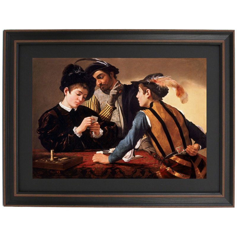 «Cartesharps» par Caravaggio, H 28 po x l 36 po