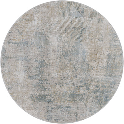 Tapis gris clair / beige Baudette