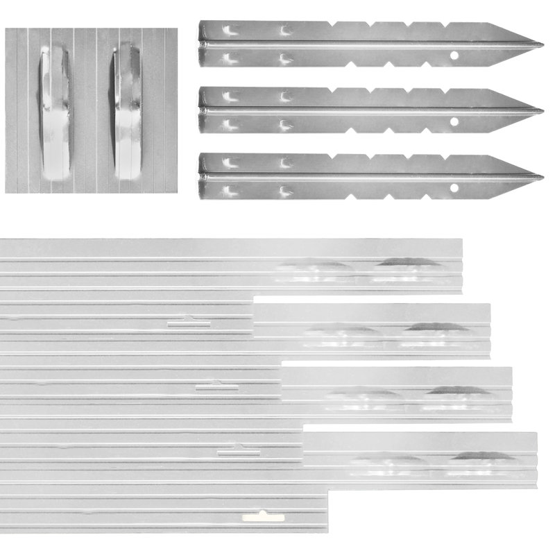 PRO 1/8 po x 5,5 po x 8 pi (80 pi par boîte), H 5,50 po x l 0,19 po x P 96 po, Finition du moulin