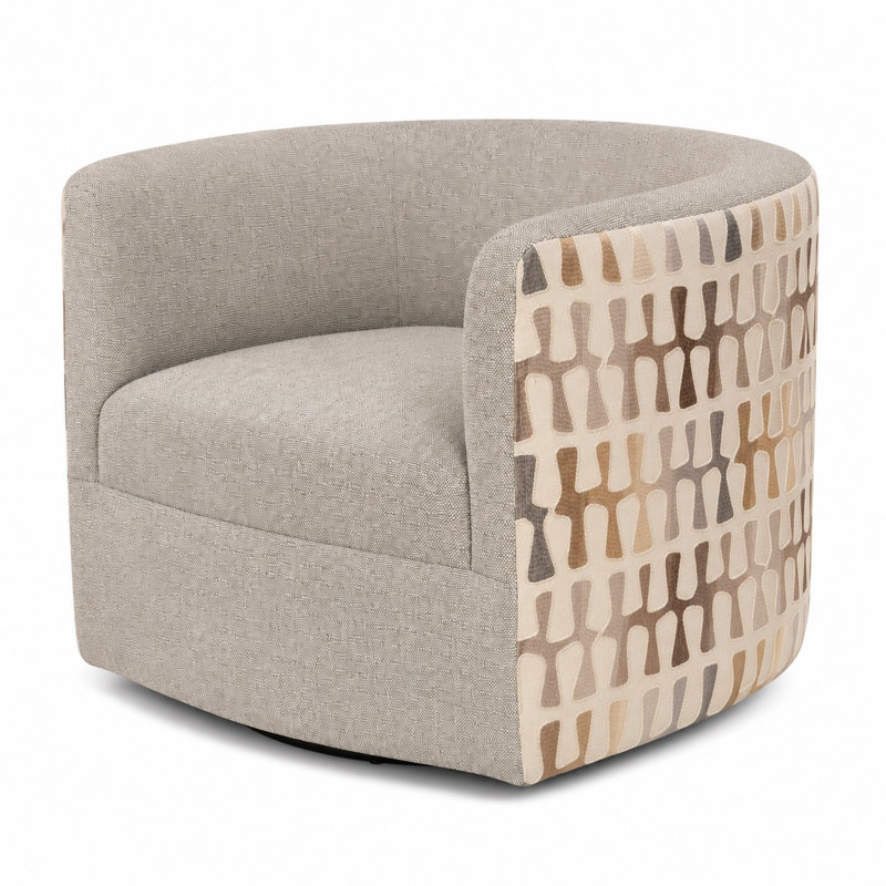 Fauteuil d'appoint pivotant Garner