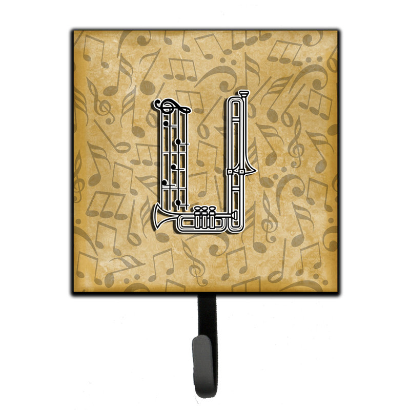 Porte-garde-bûche et crochet mural musical instrument, U