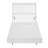 Foye Modern Acacia Wood Outdoor Chaise Lounge With Adjustable Backrest And Water-Repellent Cushion-118159587-123490954