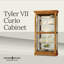 Tyler VII Lighted Curio Cabinet