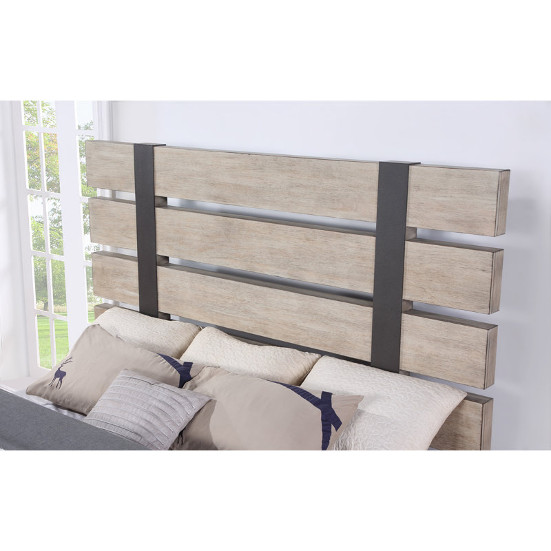 Chadha Solid Wood Standard Bed, King