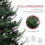 Grand arbre de Noël artificiel 88,6 po, 300 lumières, 1218 branches, pin nordique, 55,1 po de large