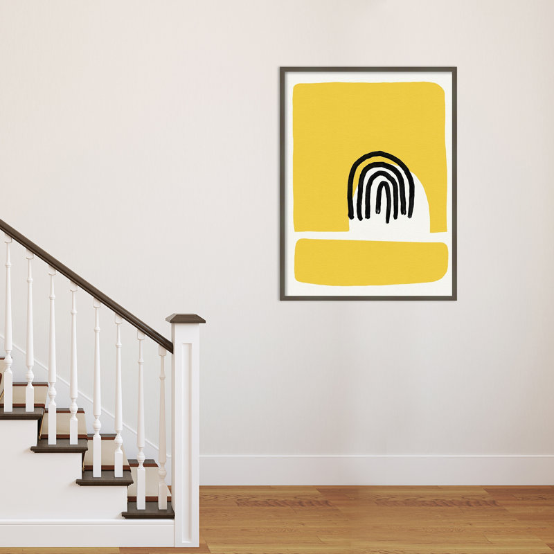 Good Vibes IV by Jacob Green, 41" H x 31" W x 1" D, Gray