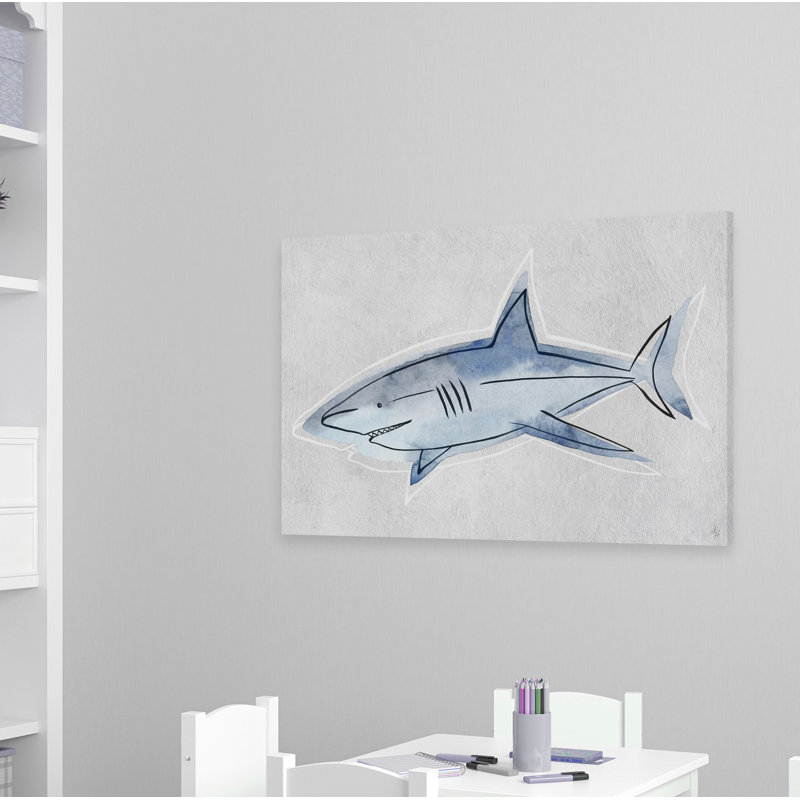 Cheatham «The Great Shark», reproduction sur toile tendue, H 12 po x l 18 po x P 1,5 po