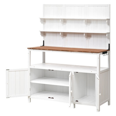Banc de rempotage avec huche