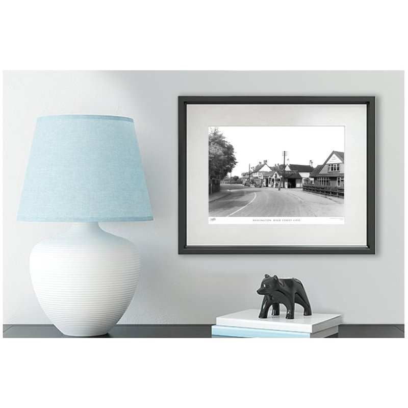 Haslington, High Street C1955 - Single Picture Frame Print, 40cm H x 50cm W x 2.3cm D
