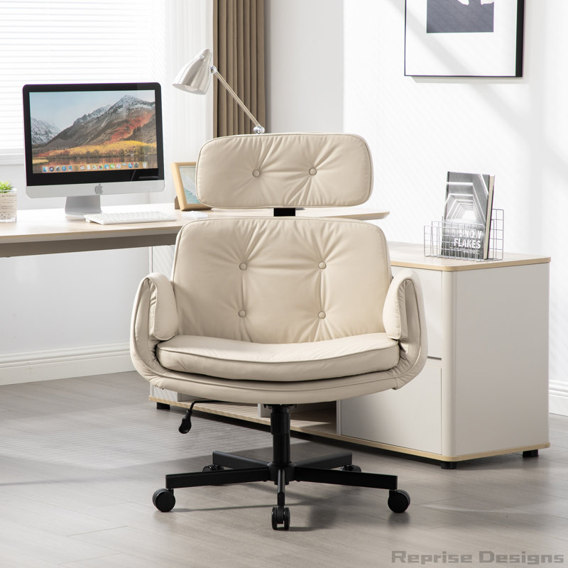 Fauteuil de bureau Criss, Beige