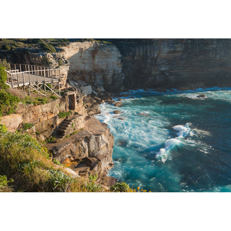 Diamond Bay by Ai_yoshi - Wrapped Canvas Print, 30cm H x 46cm W