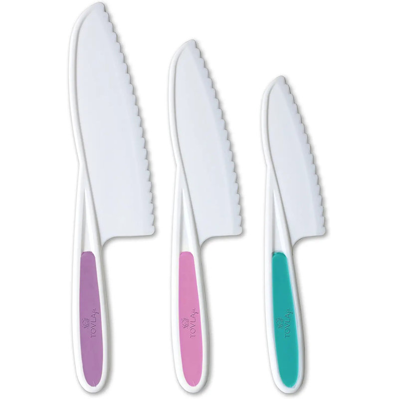 Ensemble de couteaux de cuisine pour enfants, Bleu