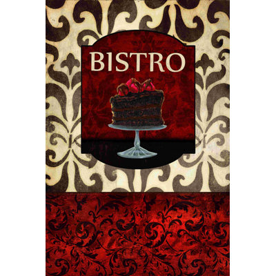 Bistro Time - Wrapped Canvas Graphic Art