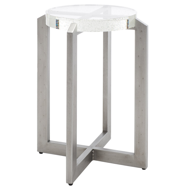 Ceci Glass Top End Table