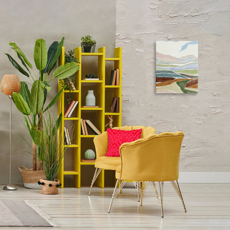 «Southwestern Canyon», art mural par Nikita Jariwala, 20" H x 16" W