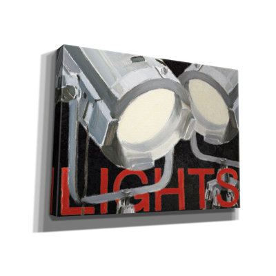 'Lights Camera Action 1'  by Marco Fabiano Canvas Wall Art