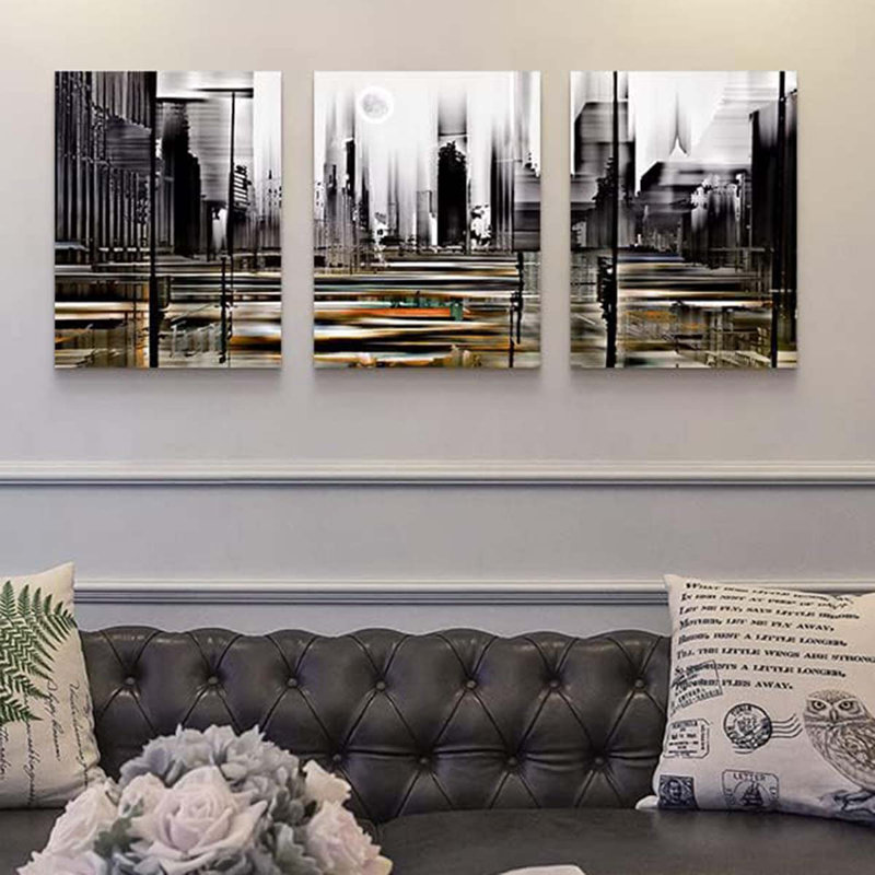 3 Piece Wrapped Canvas Print