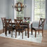 Pettry 6 - Person Solid Wood Solid Wood Top Four Leg Dining Set