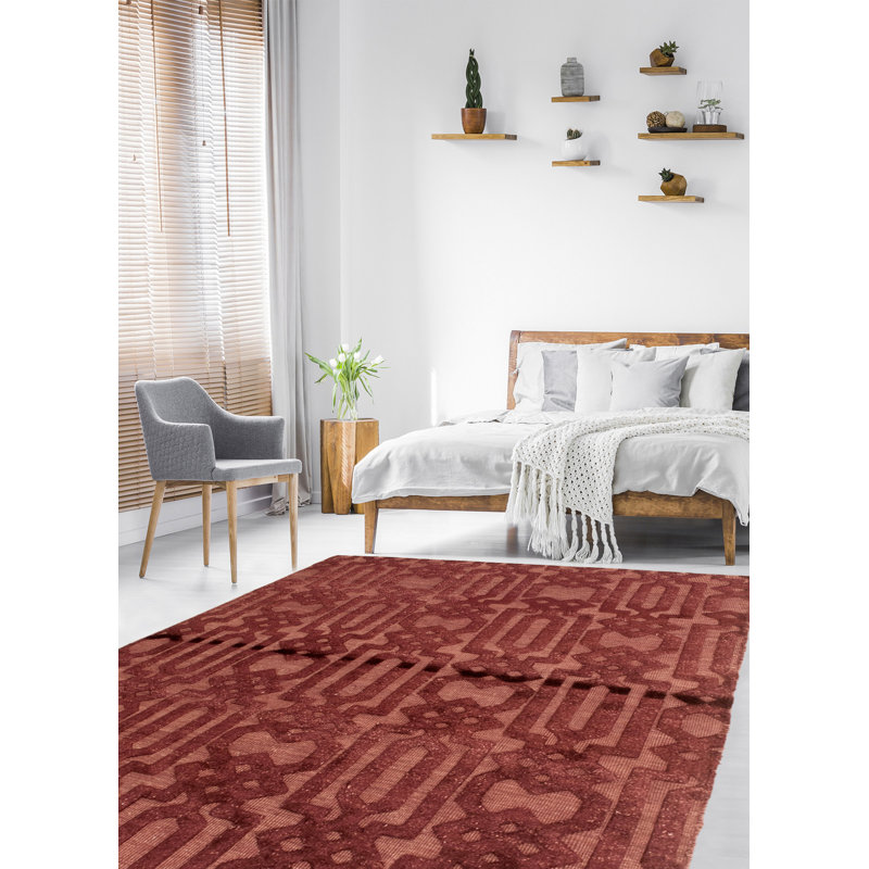 Tapis unique en laine / soie noué à la main nouvel âge 5 pi 2 po x 8 pi Heiner