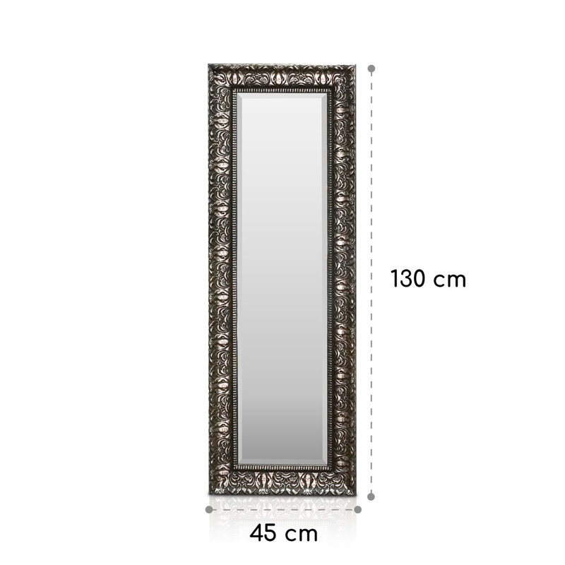 Solid Wood Rectangle Full Length Mirror