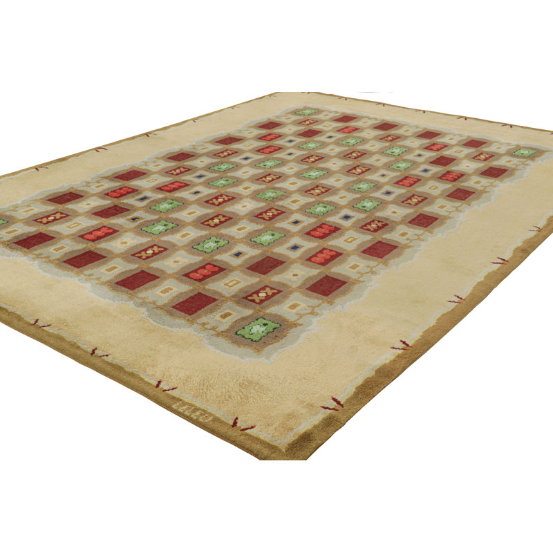 One-of-a-Kind 8'4”x11'4” Hand Knotted Area Rug