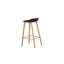Arye Upholstered Counter Stool with Metal Frame