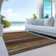 Machine Washable Indoor/Outdoor Chayden ACN1019 Chocolate Rug
