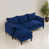 Polyester bleu est en rupture de stock