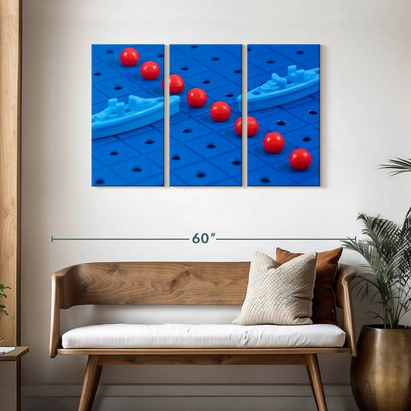 Senne Battleship Board Game, 28" H x 45" W