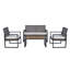Ensemble de meubles de patio 4 pièces-739413227-739413229