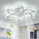 Kazuhito 33.46" 7 - Blade Reversible Dimmable LED Ceiling Fan With Remote Control And APP