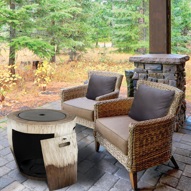 Sunbeam Alpine Thermoset Resin Propane Fire Pit