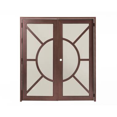 Exterior door - 2140 - Puertas Alpujarreñas - wooden / pivoting with offset  axis / without glazing