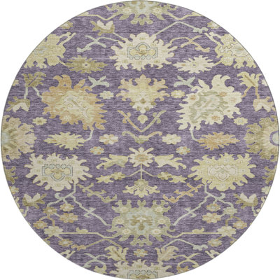 Premium Machine Washable Gurubaksh AMF1150 Global Rug