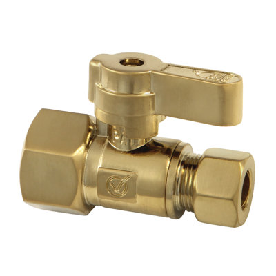 Valve d'arrêt droite Comp