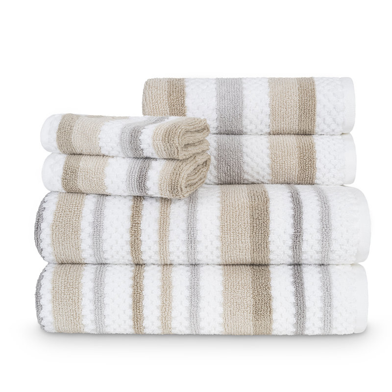 Karina Zt Casual Linen Grey Towel Set, Casual Linen