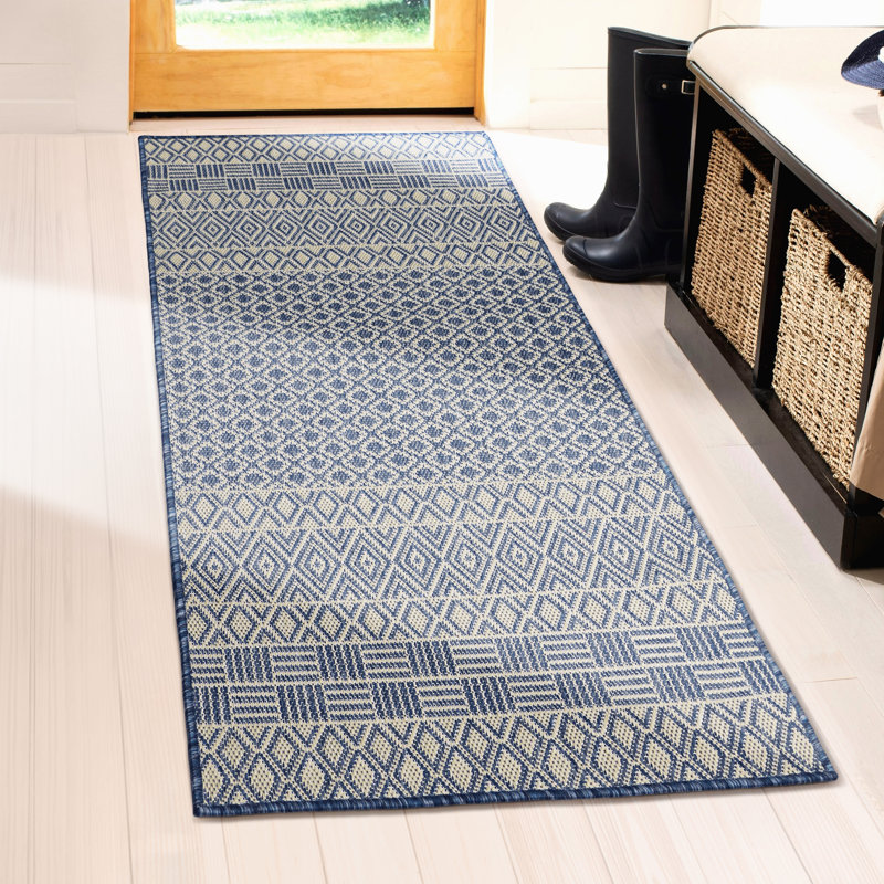 Tapis intérieur bleu 31,5 po x 59 po Blackburn