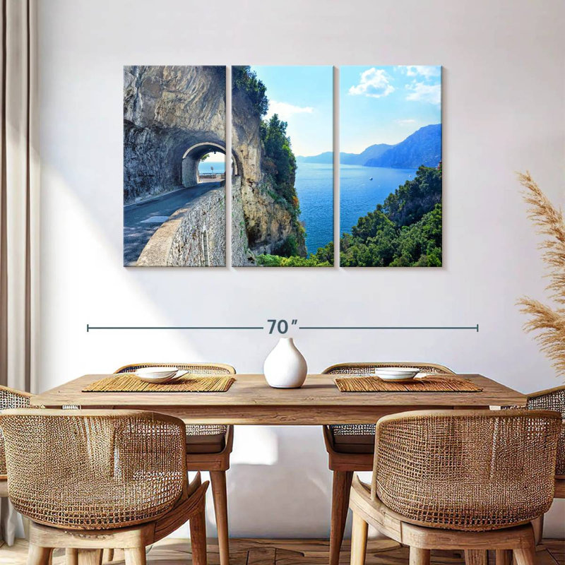 Lilie Amalfi Highway Tunnel, 36" H x 57" W