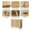 Allory Wicker/Rattan Rectangle Accent Cabinet